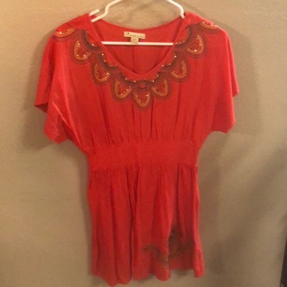 Coral tunic - Picture 1 of 2